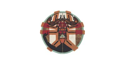Ted Baker - Zodiac Scorpio 161805 - 100 rond Vloerkleed