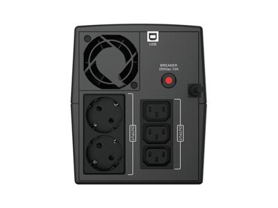Conceptronic ZEUS04EM UPS Line-interactive 2,2 kVA 1320 W 5 AC-uitgang(en)