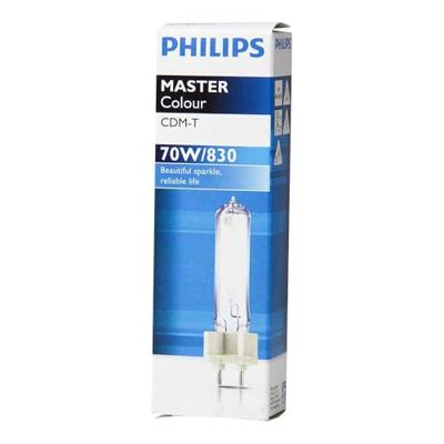 Philips LED CDM-T Ontladings-lichteffectlamp Energielabel: G (A - G) 198 V G12 70 W Wit