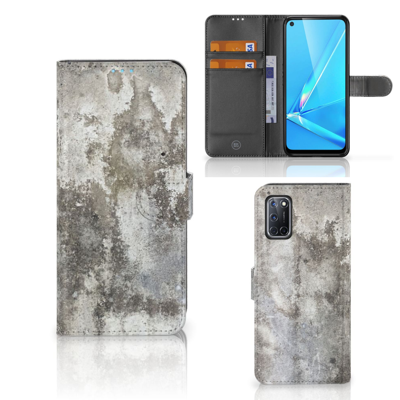 OPPO A72 | OPPO A52 | Bookcase | Beton Print