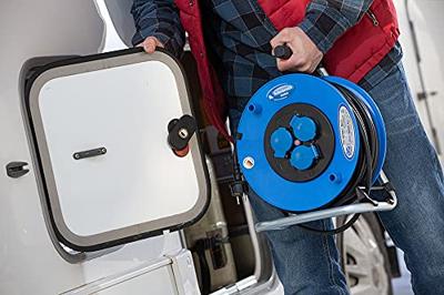 AS Schwabe 10231 Kabelhaspel 25 m Zwart Randaarde stekker AS Schwabe 10231 Kabelhaspel 25 m Zwart Randaarde stekker