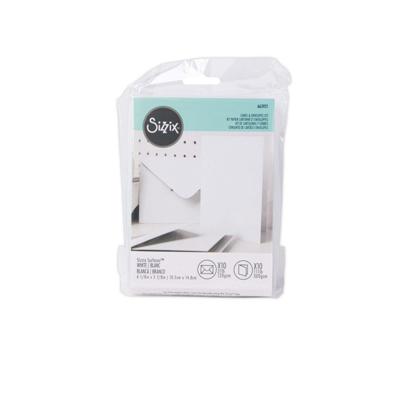 Sizzix • surfacez card & envelope pack white