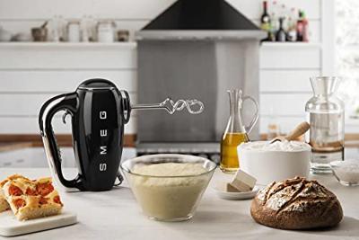 SMEG - Handmixer - HMF01BLEU Handmixer Zwart