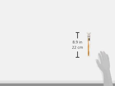 Nordics Tandenborstel bamboe houtskool (1 st)