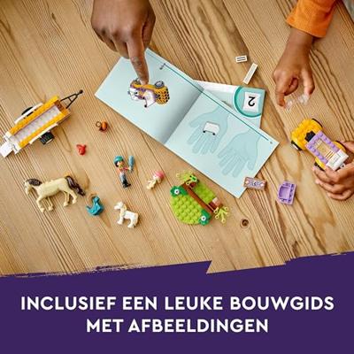 LEGO® Friends 42634 paard en pony aanhangwagen - thumbnail