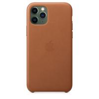 Apple leather case iPhone 11 Pro Saddle Brown - thumbnail