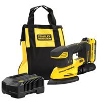 Stanley SFMCW221D1S FATMAX® V20 Accu Deltaschuurmachine 18V 2.0Ah in Tas - thumbnail