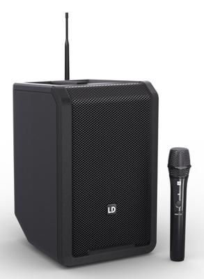 LD Systems ANNY 8 HHD B6 Stage Black met handheld 655-679 MHz