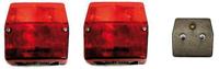 ASPÖCK "minipoint" achterlicht tail light aspoeck 2pcs. minipoint 99x93x49 - thumbnail