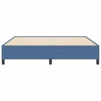 Bedframe Blauw 180 x 200 cm Katoenen stof - thumbnail