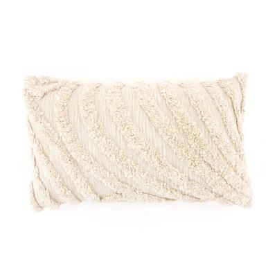 By-Boo Kussen 'Sabi' 30 x 50cm, kleur Off White