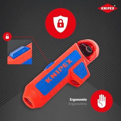 Knipex KNIPEX ErgoStrip® Universeel ontmantelingsgereedschap | 135 mm - 169501SB