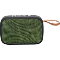 Draadloze Bluetooth Speaker Groen - Krachtig Geluid & Compact Design - thumbnail
