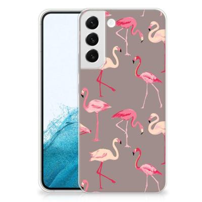 Samsung Galaxy S22 Plus | TPU Hoesje | Flamingo Samsung Galaxy S22 Plus | TPU Hoesje | Flamingo