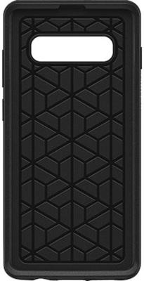 OtterBox Symmetry Series - Achterzijde behuizing voor mobiele telefoon - polycarbonaat, synthetisch rubber - zwart - voor Samsung Galaxy S10+