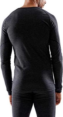 Craft 1909711 Core Wool Merino Set Men - Black Melange - XL