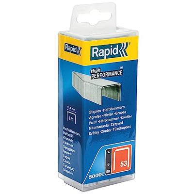 Rapid Nieten 6mm Type 53 Gegalvaniseerd, Kunststofbox 5000st Lengte 6mm