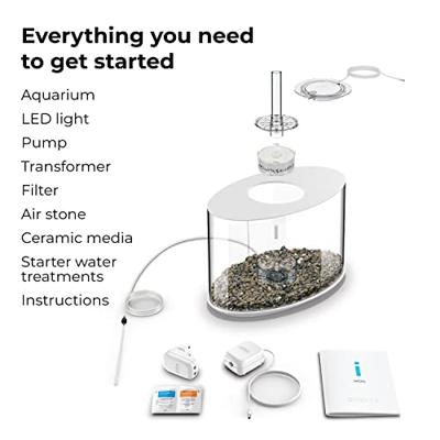 OASE biOrb 86414 biOrb LOOP 15 LED weiß Aquarium Energielabel: G (A - G) 15 l Met LED-verlichting OASE biOrb 86414 biOrb LOOP 15 LED weiß Aquarium Energielabel: G (A - G) 15 l Met LED-verlichting