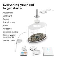 OASE biOrb 86414 biOrb LOOP 15 LED weiß Aquarium Energielabel: G (A - G) 15 l Met LED-verlichting - thumbnail