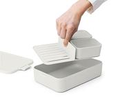 Brabantia Make & Take Bento lunchbox large, kunststof light grey - thumbnail