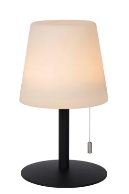 Lucide RIO - Oplaadbare Tafellamp Binnen/Buiten - Accu/Batterij - Ø 15,5 cm - LED Dimb. - 1x1,8W 3000K - IP44 - RGB - Multicolor