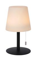 Lucide RIO - Oplaadbare Tafellamp Binnen/Buiten - Accu/Batterij - Ø 15,5 cm - LED Dimb. - 1x1,8W 3000K - IP44 - RGB - Multicolor - thumbnail
