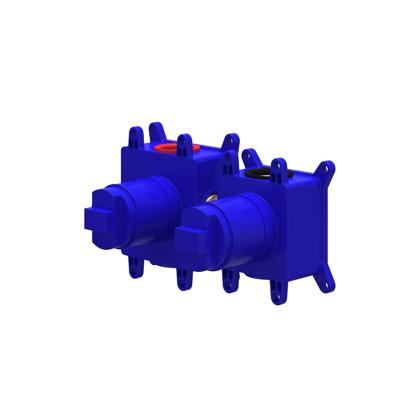 Inbouwbox IVY tbv Inbouw Thermostaat 2-weg Stop-Omstelling Symmetry Donker Blauw IVY Inbouwbox IVY tbv Inbouw Thermostaat 2-weg Stop-Omstelling Symmetry Donker Blauw IVY