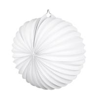 Papieren ballonlampion wit 23 cm - thumbnail