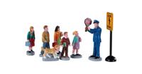 Kerstfiguur The crossing guard set of 8 LEMAX - Lemax - thumbnail
