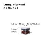 OXO Good Grips Voorraadpot POP 2.0 - Vierkant - 400 ml - thumbnail