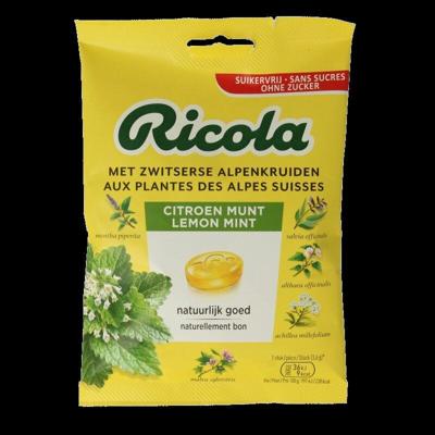 Ricola Citroen Munt Suikervrij