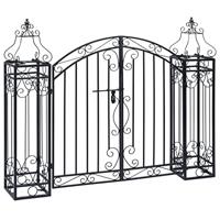 Poort decoratief 122x20,5x100 cm smeedijzer - thumbnail