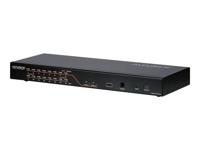 ATEN 2-console 16-poorts multi-interface (DisplayPort, HDMI, DVI, VGA) Cat 5 KVM-switch - thumbnail