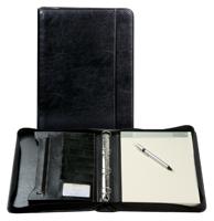 Brepols schrijfmap Palermo zwart - thumbnail