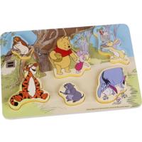 Disney Vormenpuzzel Winnie The Pooh Junior Hout 6 Stukjes - thumbnail