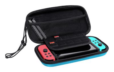 Cover en schermbeschermer voor de Nintendo Switch Trust GTX 1248S Blauw Rood