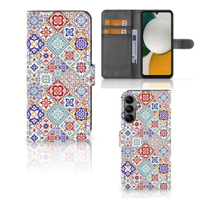 Samsung Galaxy A34 | Bookcase | Tiles Color