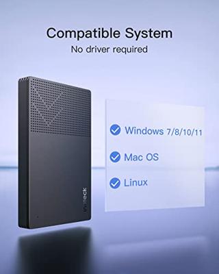 Inateck FE2014 HDD-/SSD-behuizing Zwart 2.5