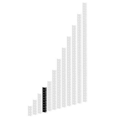 Adam Hall Rackprofiel 5HE zwart