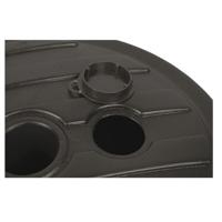 Parasolvoet vulbaar antraciet - thumbnail