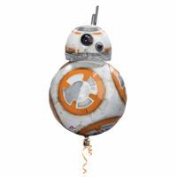 Amscan folieballon Star Wars 50 x 83 cm folie wit/oranje - thumbnail