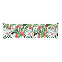 VidaXL Tuinbankkussens 2 st 200x50x7 cm stof meerkleurig - thumbnail