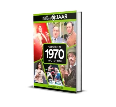 Boek mijn eerste 18 jaar 1970