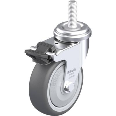 Blickle LRA-PATH 75KF-FI-GS10 Zwenkwiel met rem Wieldiameter: 75 mm Draagvermogen (max.): 75 kg 1 stuk(s)