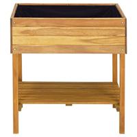 Plantenbak verhoogd 78,5x58,5x78,5 cm massief acaciahout - thumbnail