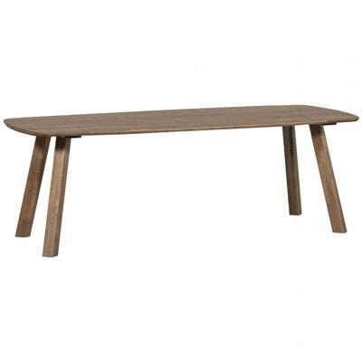 Woood Tablo eettafel Deens ovaal 220x100 cm Cashmere Brown Woood Tablo eettafel Deens ovaal 220x100 cm Cashmere Brown