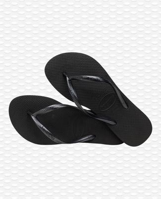 Havaianas Slim Slipper Dames Black 43/44