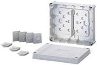 Hensel 6000040 Verdeeldoos Halogeenvrij, Verzegelbaar (l x b) 139 mm x 119 mm 1 stuk(s) - thumbnail