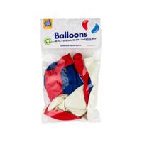 Paperdreams ballonnen 10 pcs r/w/b - thumbnail