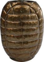 Vaas metaal l22b8h30 cm brons - Hortus - thumbnail